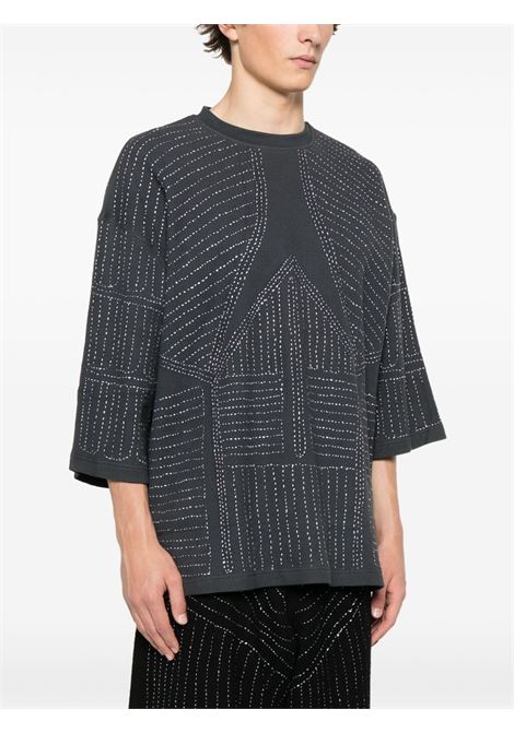 Maglia con ricamo in grigio Glass Cypress - uomo GLASS CYPRESS | 6012510021GRY
